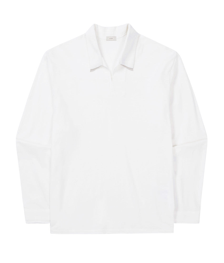 XLIM - Ep.9 01 Polo Shirt (Off White) product image 5 | TRAB K-Fashion Australia