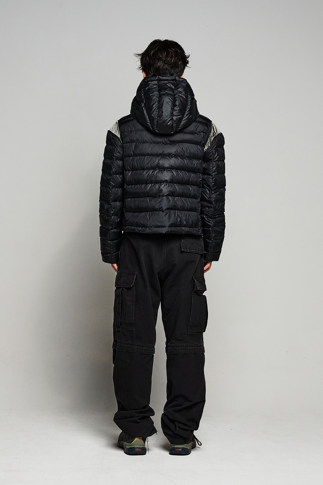 Deinet - Point Wellon Hooded Jacket (Black) product image 8 | TRAB K-Fashion Australia
