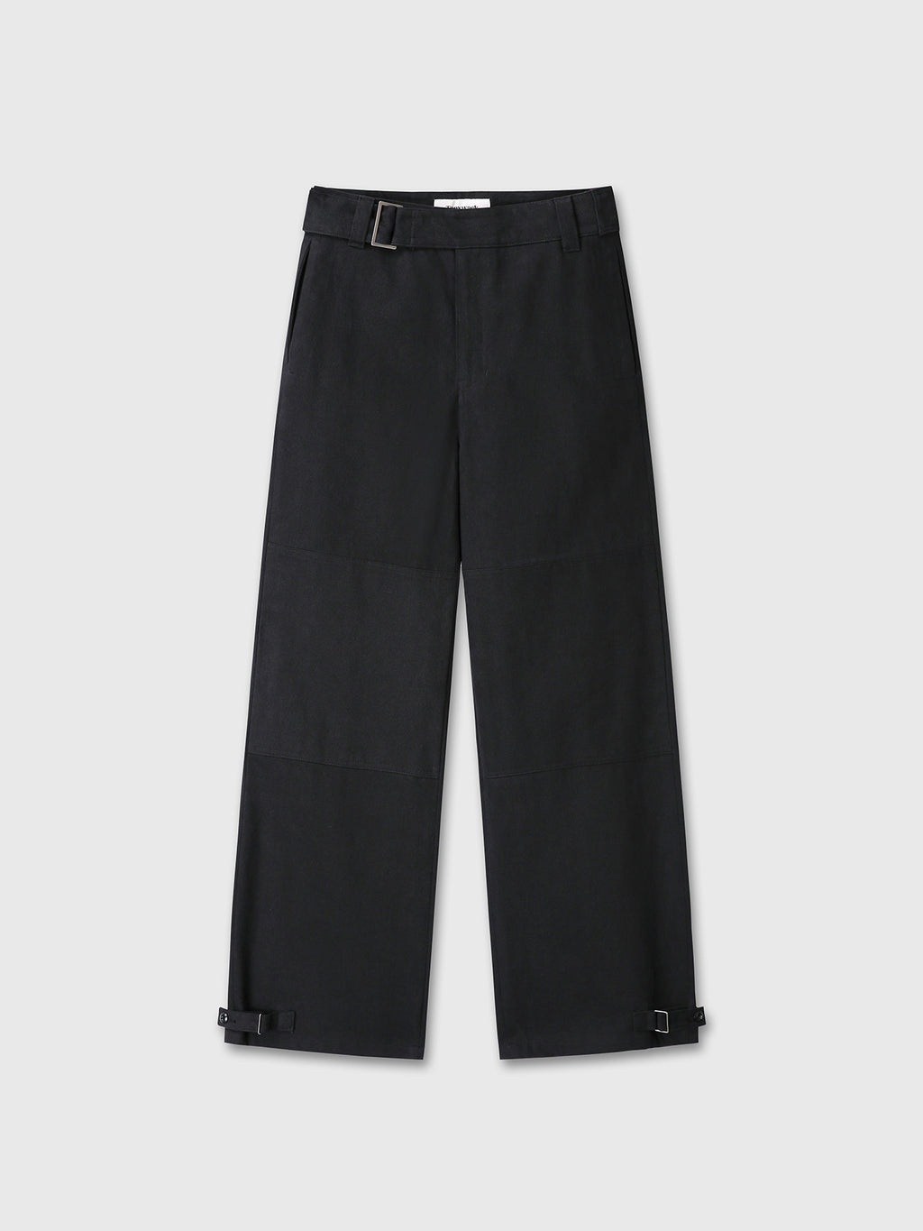 Tonywack - Heavy Twill Cotton Belted Military Pants (Black) product image 8 | TRAB K-Fashion Australia