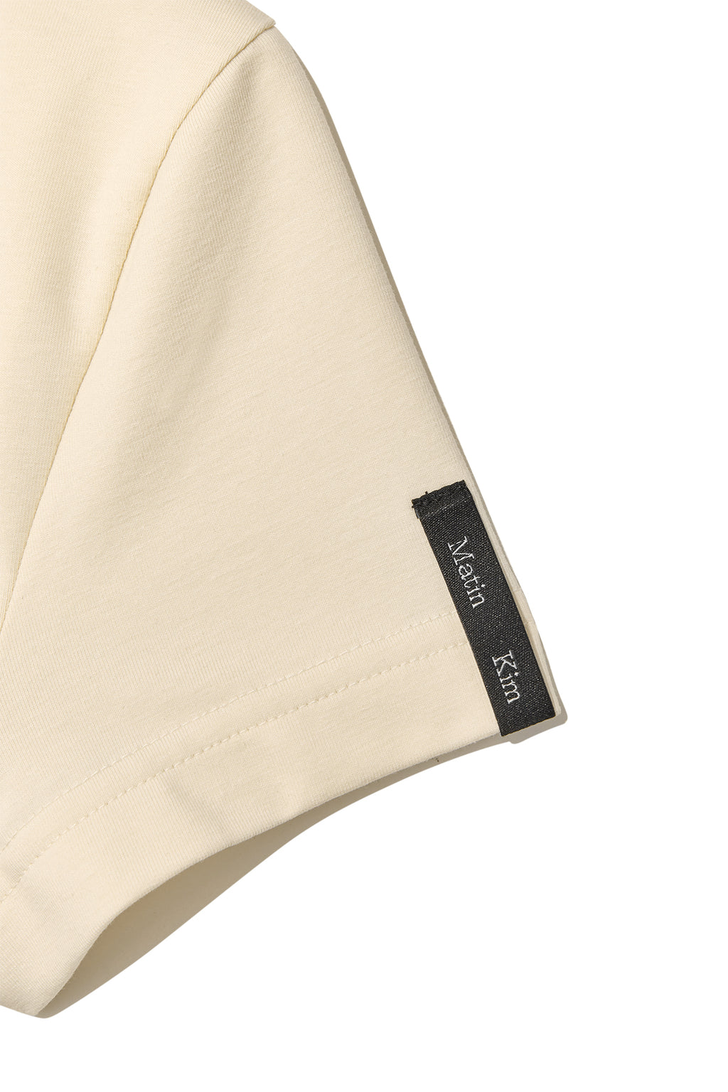 Matin Kim - Slit Button Point Crop Top (Ivory) product image 5 | TRAB K-Fashion Australia