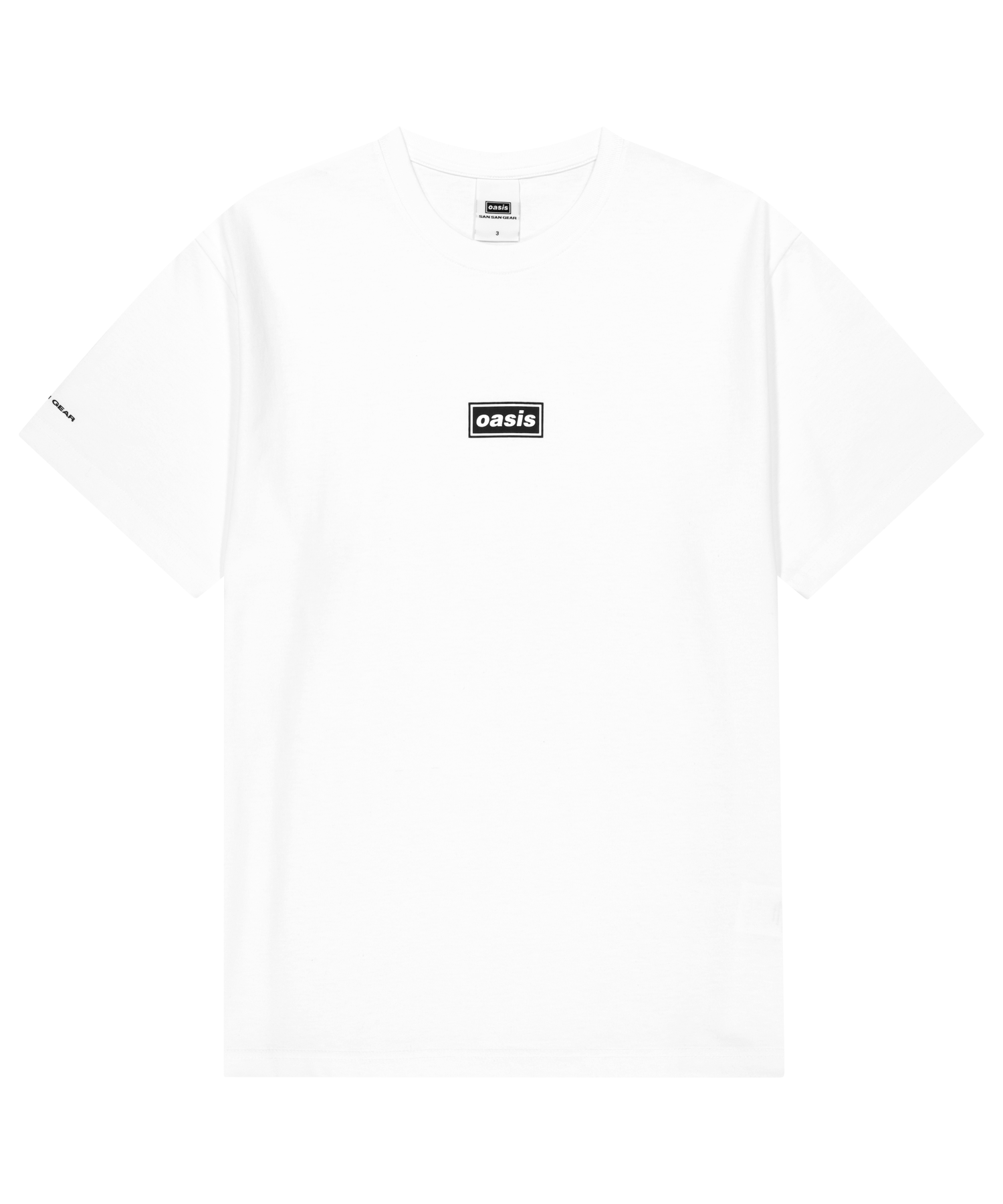 San San Gear - San San Oasis Logo T-Shirt (White) product image 1 | TRAB K-Fashion Australia