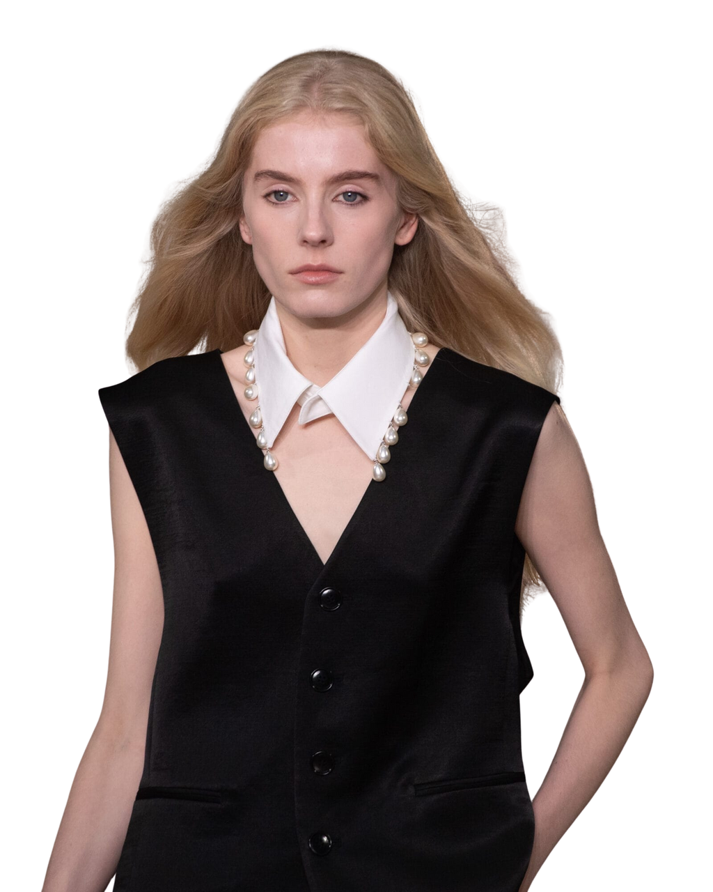 Kimhe Kim - Classic Vest (Black) product image 3 | TRAB K-Fashion Australia
