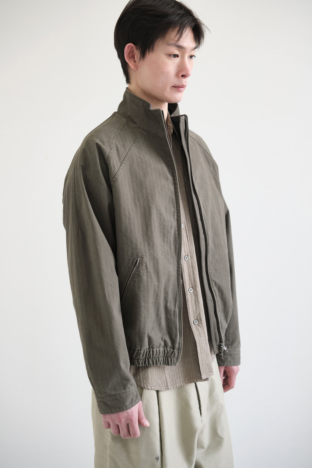 Hatchingroom - Delave Jacket Herringbone (Mud Brown) product image 5 | TRAB K-Fashion Australia