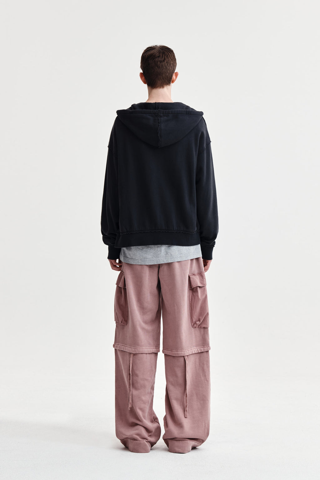 Matin Kim - [Pre-Order – Ships November 5] Pigment Dyed Cargo Pants (Pink) product image 8 | TRAB K-Fashion Australia