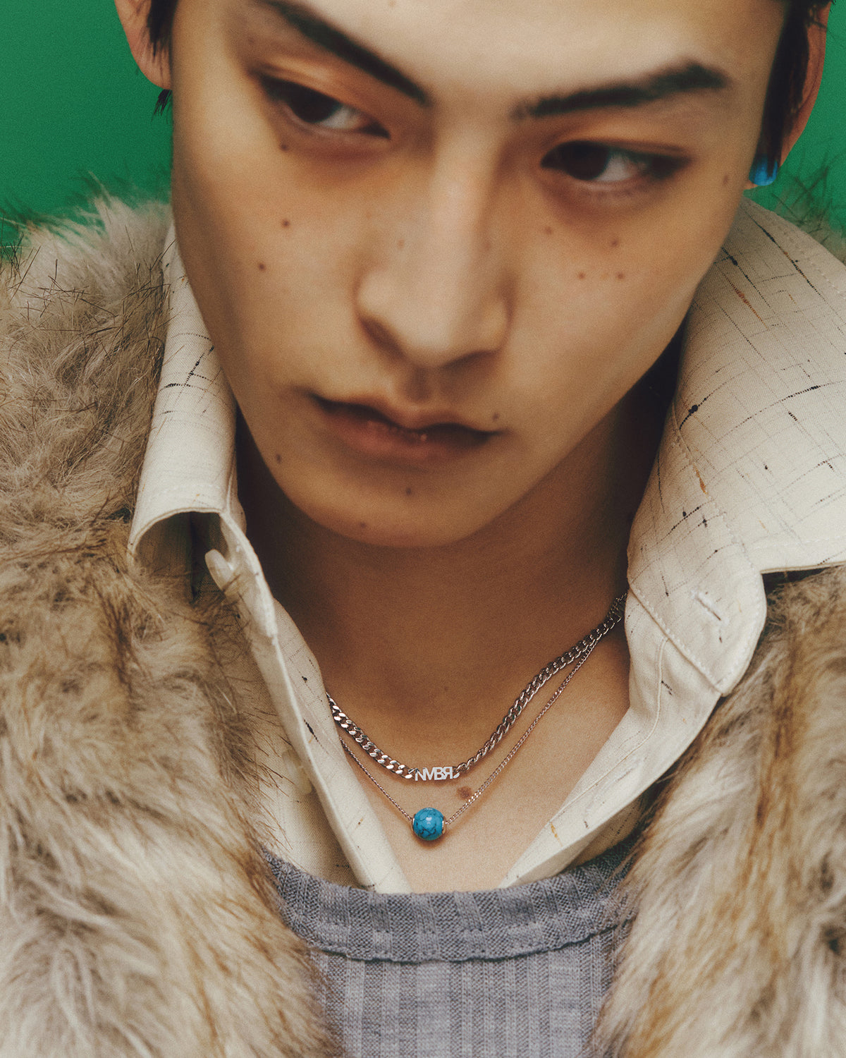 Numbering - NMBR Signature Chain Necklace #5835 product image 4 | TRAB K-Fashion Australia