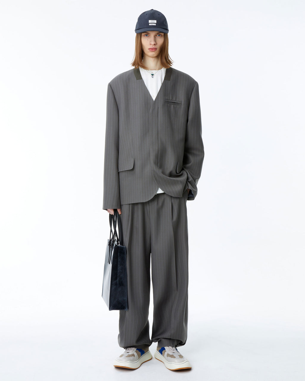 Ader Error - Lawren slacks (Grey) product image 1 | TRAB K-Fashion Australia