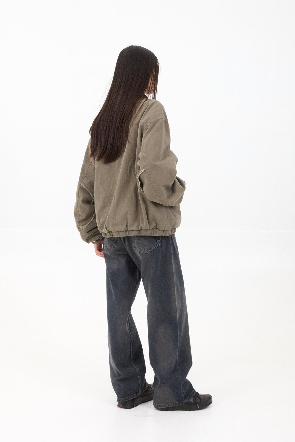 Hatchingroom - Detachable Flight Jacket (Olive) product image 12 | TRAB K-Fashion Australia