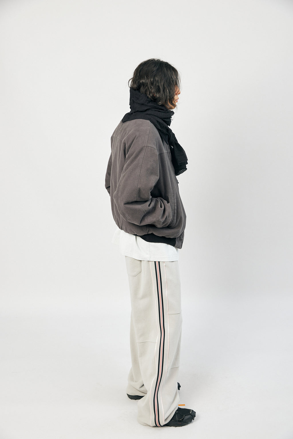Hatchingroom - Wide Track Sweat Pants (Grey) product image 8 | TRAB K-Fashion Australia