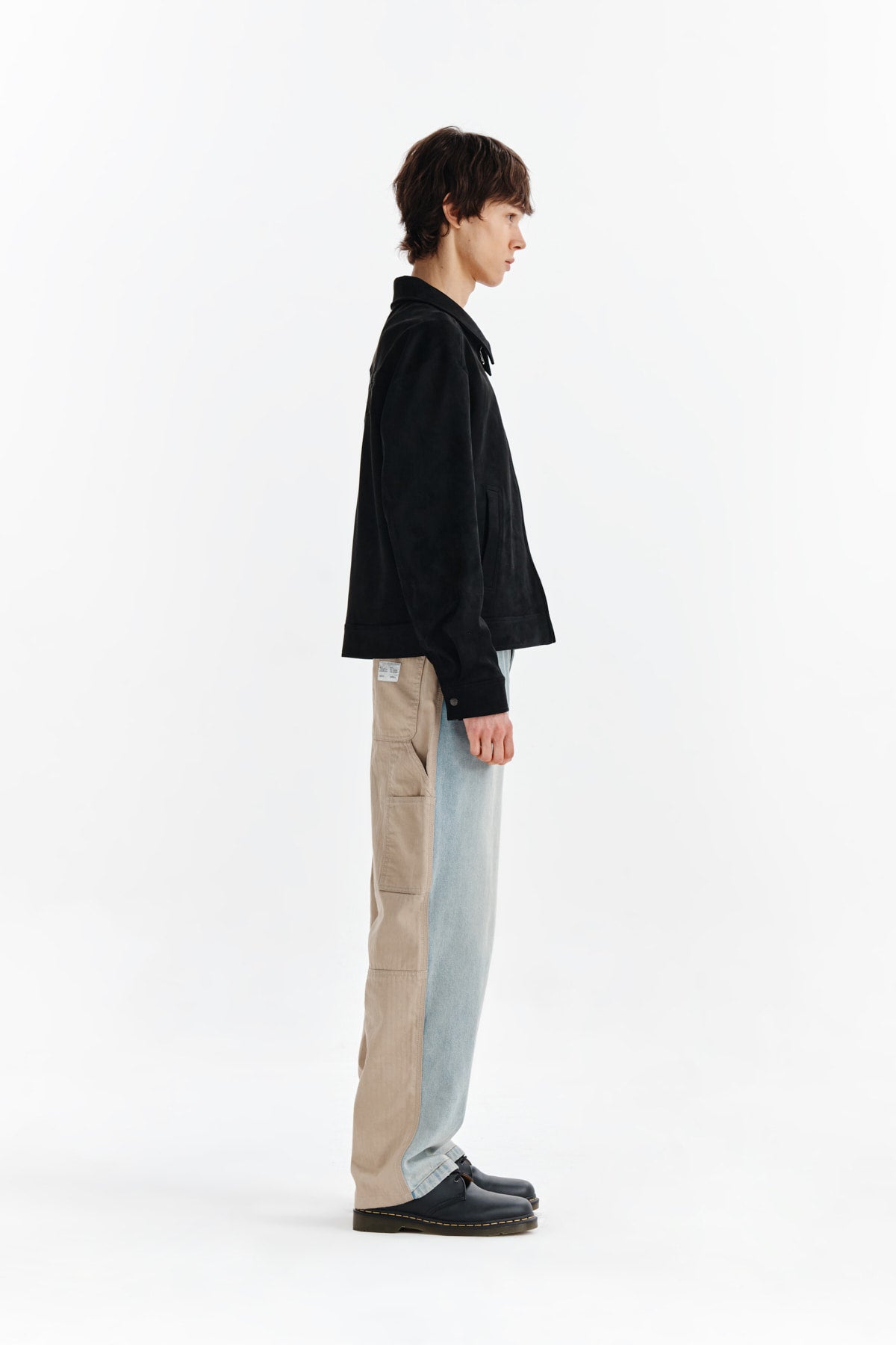 Matin Kim - Double Side Carpenter Denim Pants (Blue) product image 11 | TRAB K-Fashion Australia