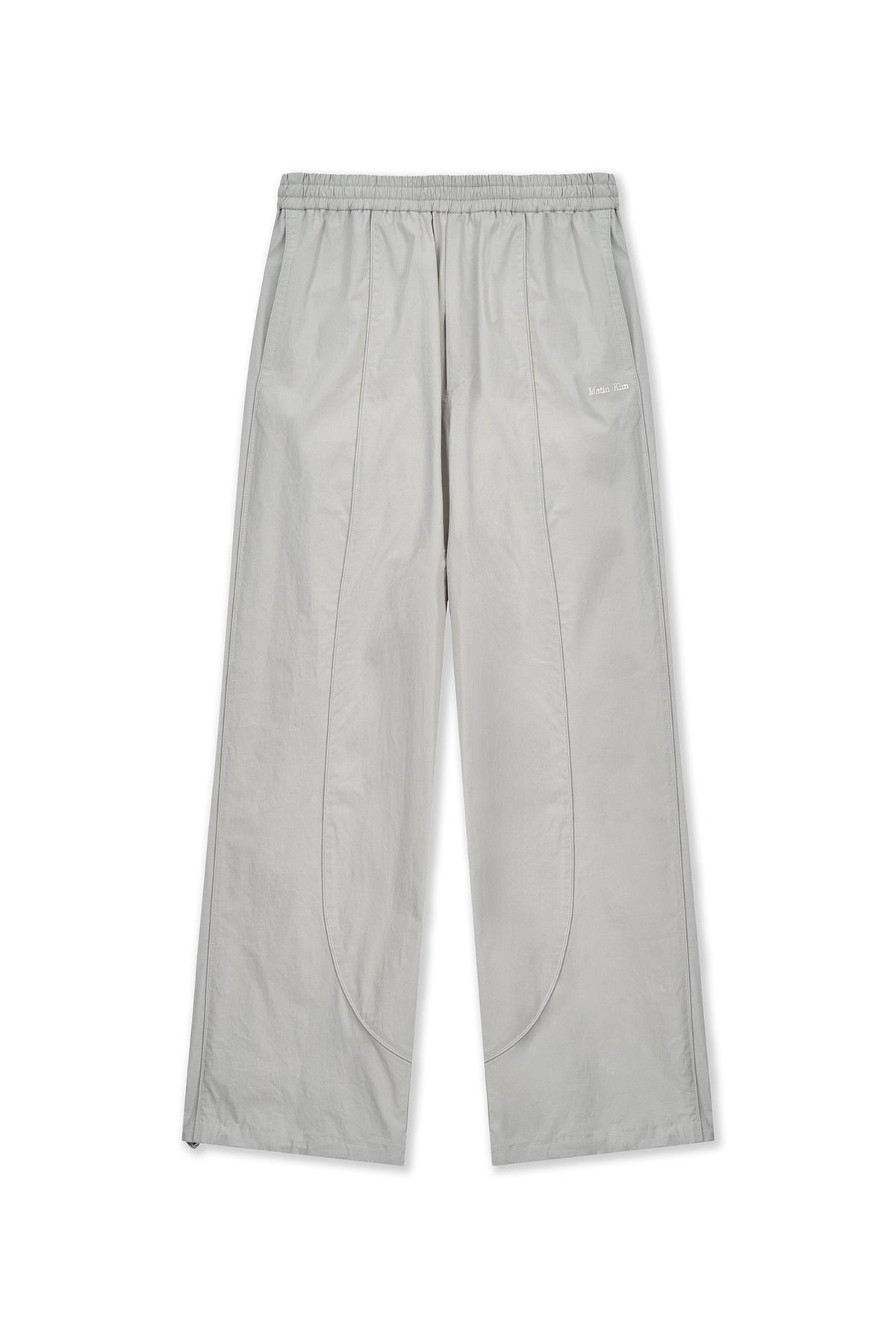 Matin Kim - Multi Panel Wide Pants (Light Grey) product image 1 | TRAB K-Fashion Australia