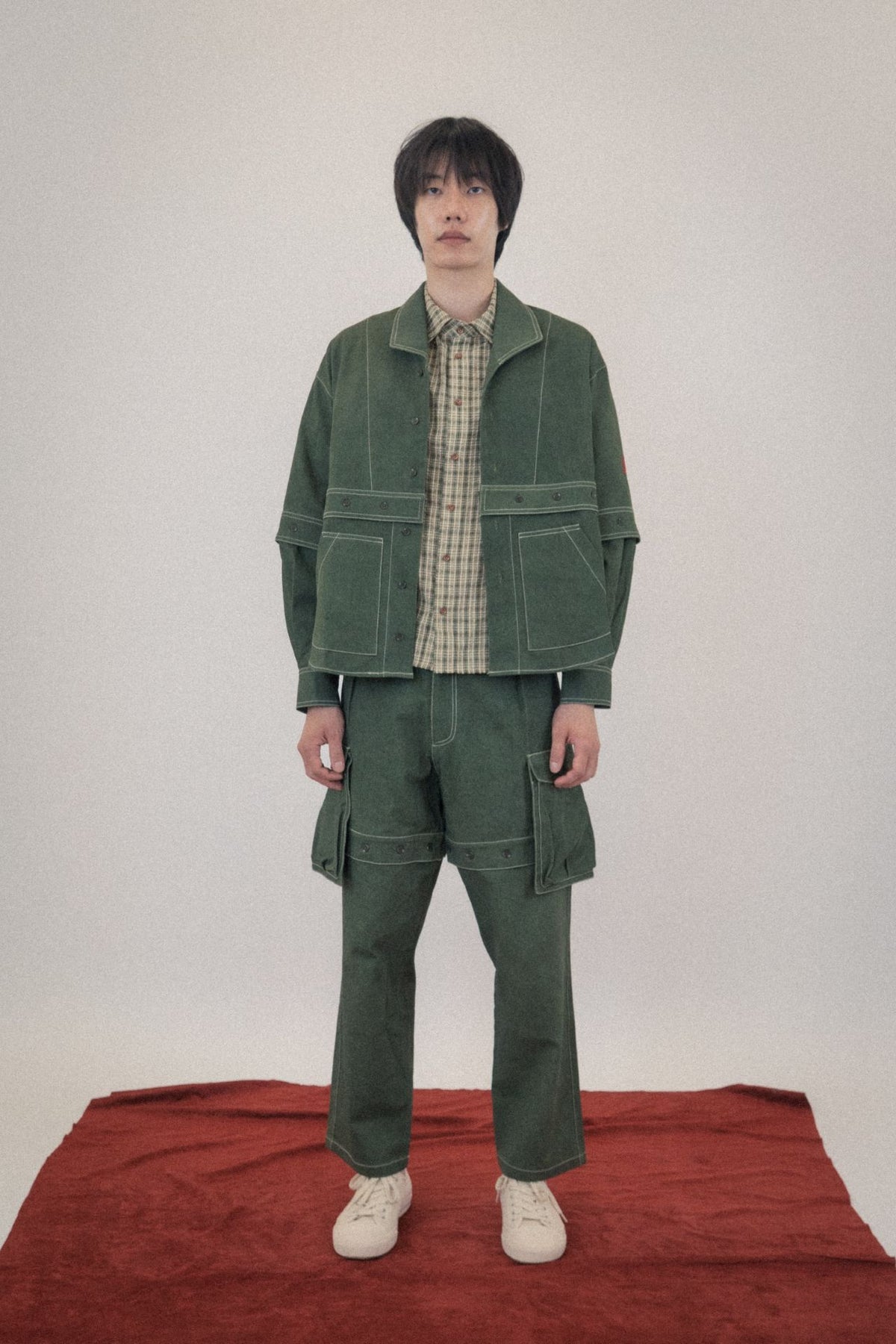 Ioedle - Assembly Jacket Where Imagination Blossoms (Green) product image 12 | TRAB K-Fashion Australia