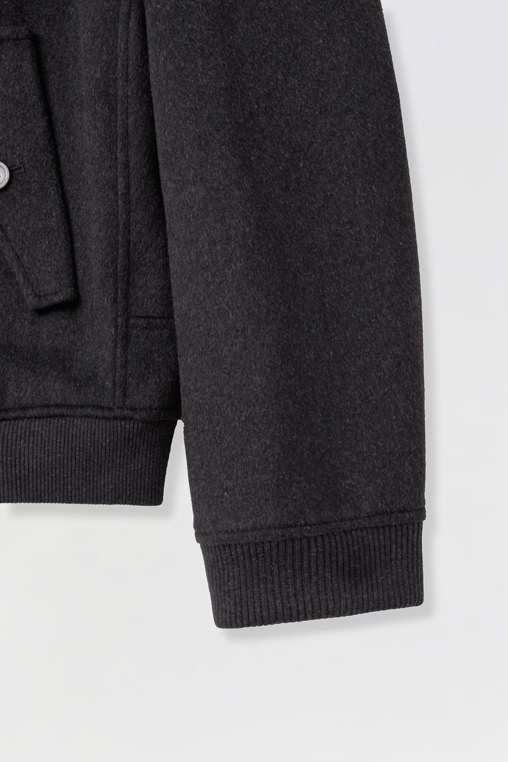 Hatchingroom - Hooded Jacket Dark Melange (Grey) product image 6 | TRAB K-Fashion Australia