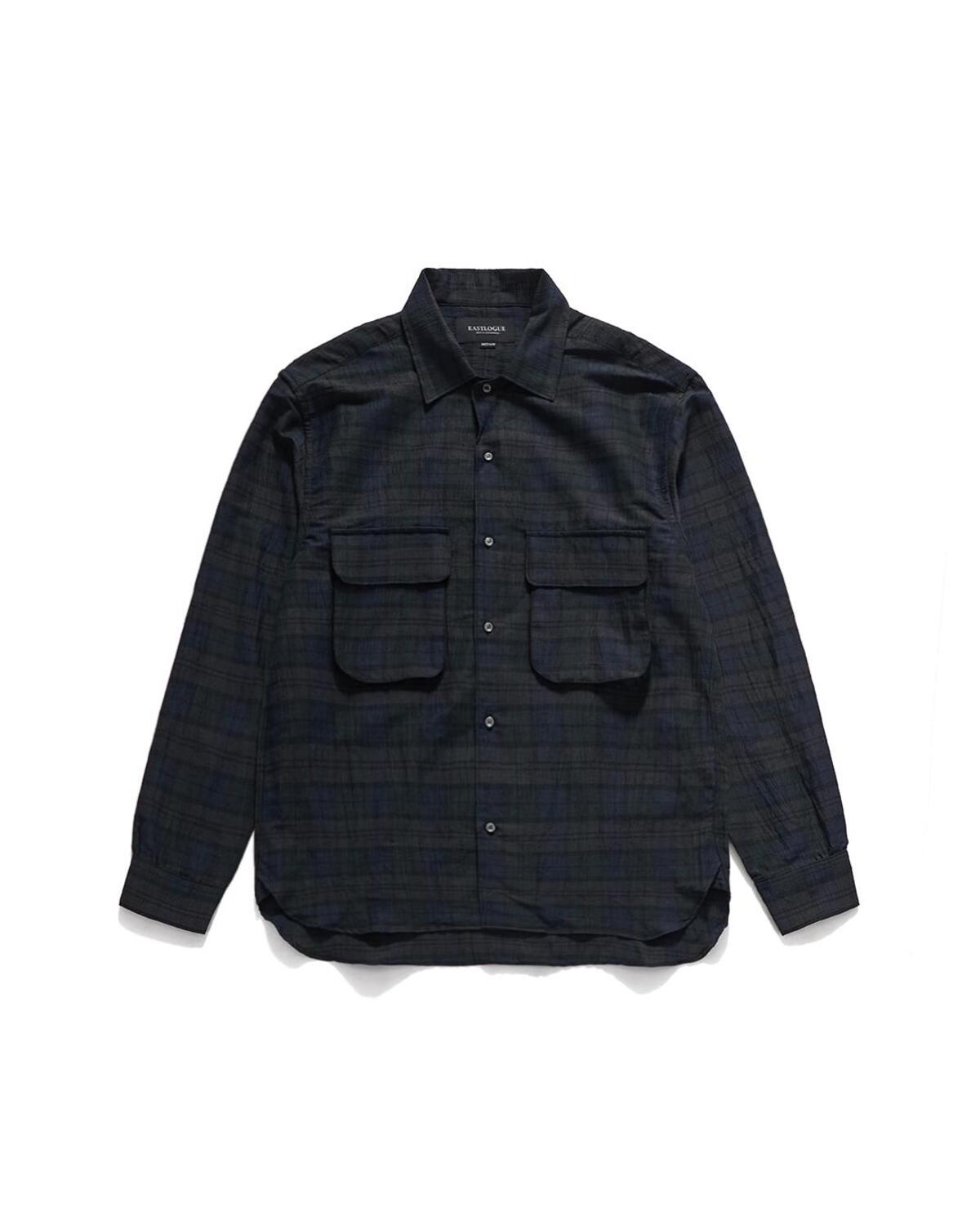 Eastlogue - Comfy Wide Shirts (Black Watch Check) product image 1 | TRAB K-Fashion Australia