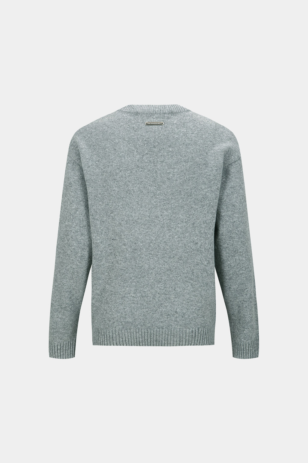 Andersson Bell - Unisex Cashmere Rose Crew-Neck Sweater (Grey) product image 14 | TRAB K-Fashion Australia