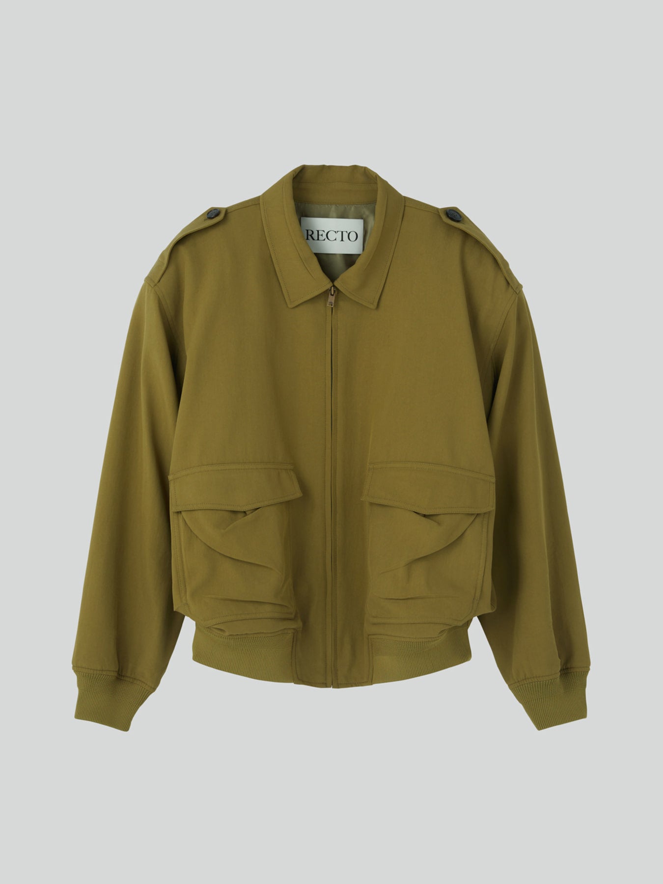 Recto - Vintage Pressed Crease Jumper (Olive) product image 9 | TRAB K-Fashion Australia