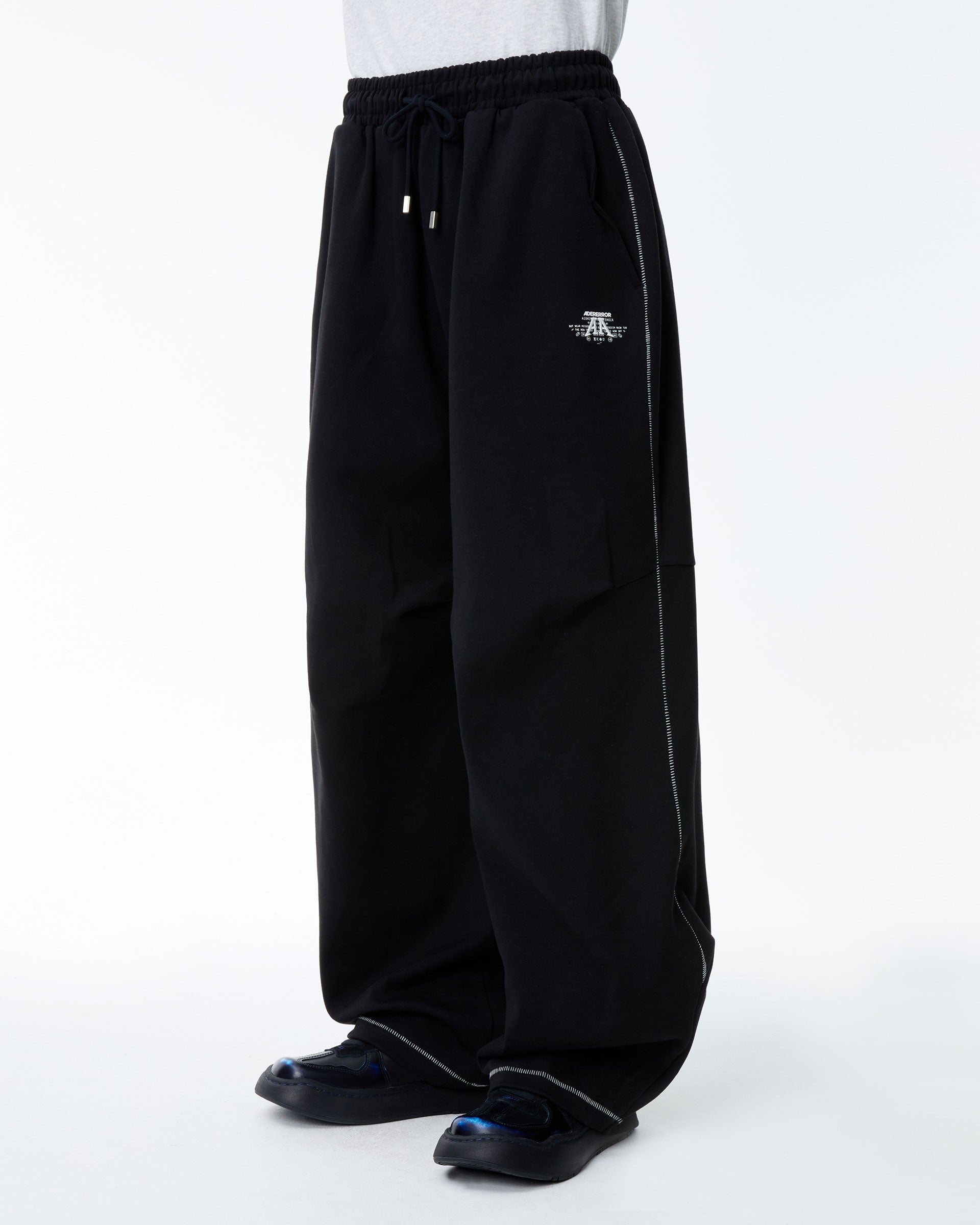 Ader Error - Nolc logo sweatpants (Noir) product image 4 | TRAB K-Fashion Australia