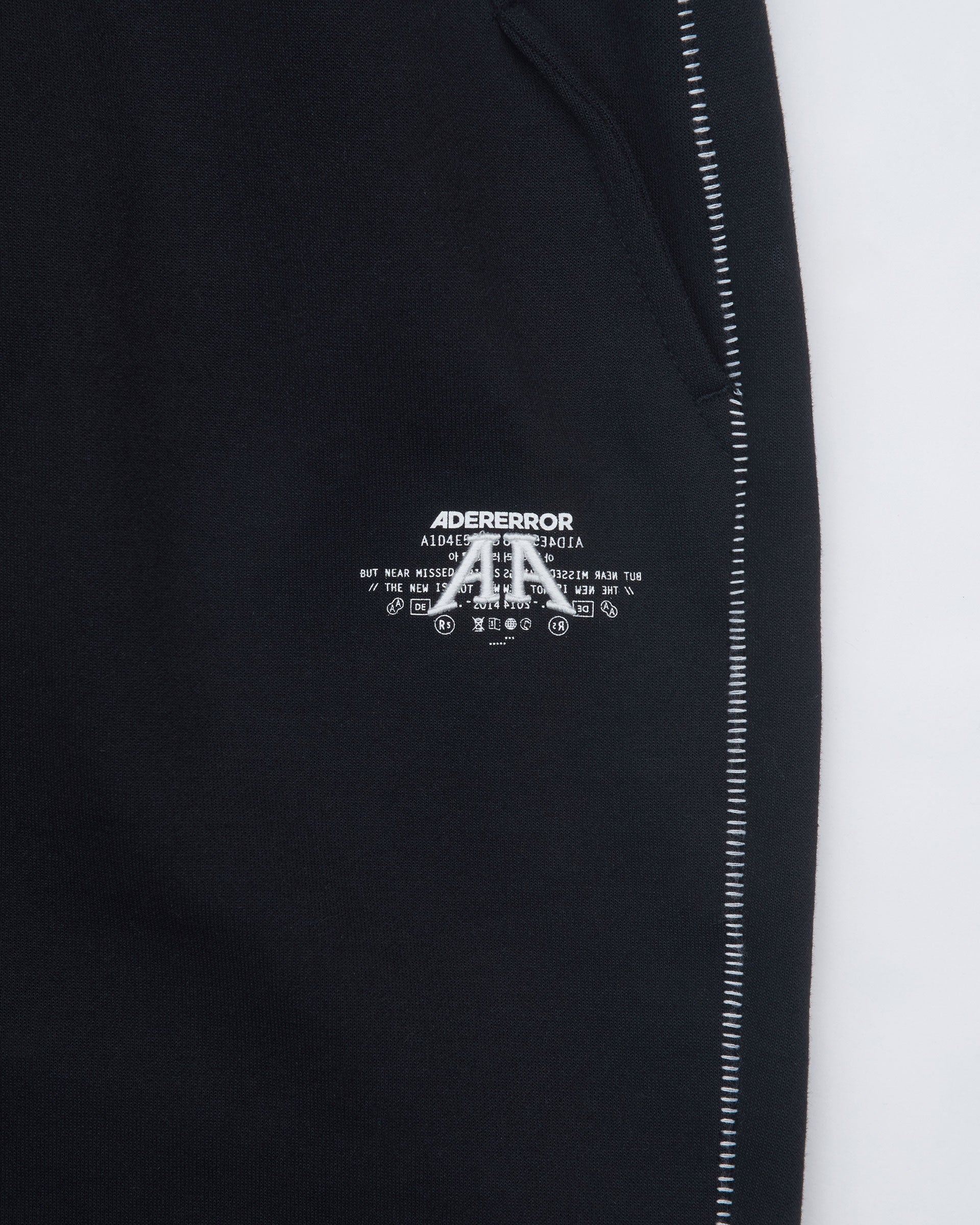 Ader Error - Nolc logo sweatpants (Noir) product image 8 | TRAB K-Fashion Australia