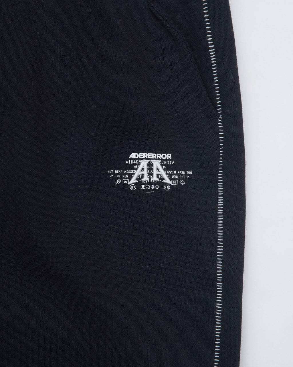 Ader Error - Nolc logo sweatpants (Noir) product image 8 | TRAB K-Fashion Australia