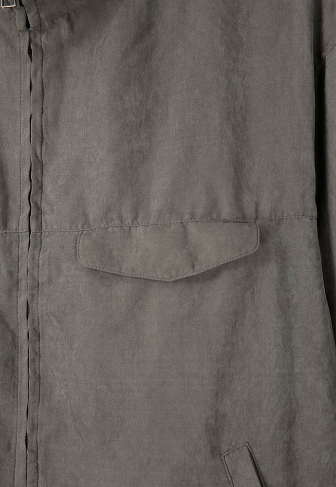 Art if acts - Washed One Pocket Blouson (Wood Grey) product image 10 | TRAB K-Fashion Australia
