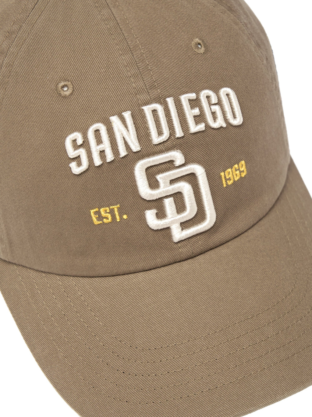 MLB Korea - MLB Cooperstown Patch Unstructured Ball Cap San Diego Padres (Beige) product image 6 | TRAB K-Fashion Australia