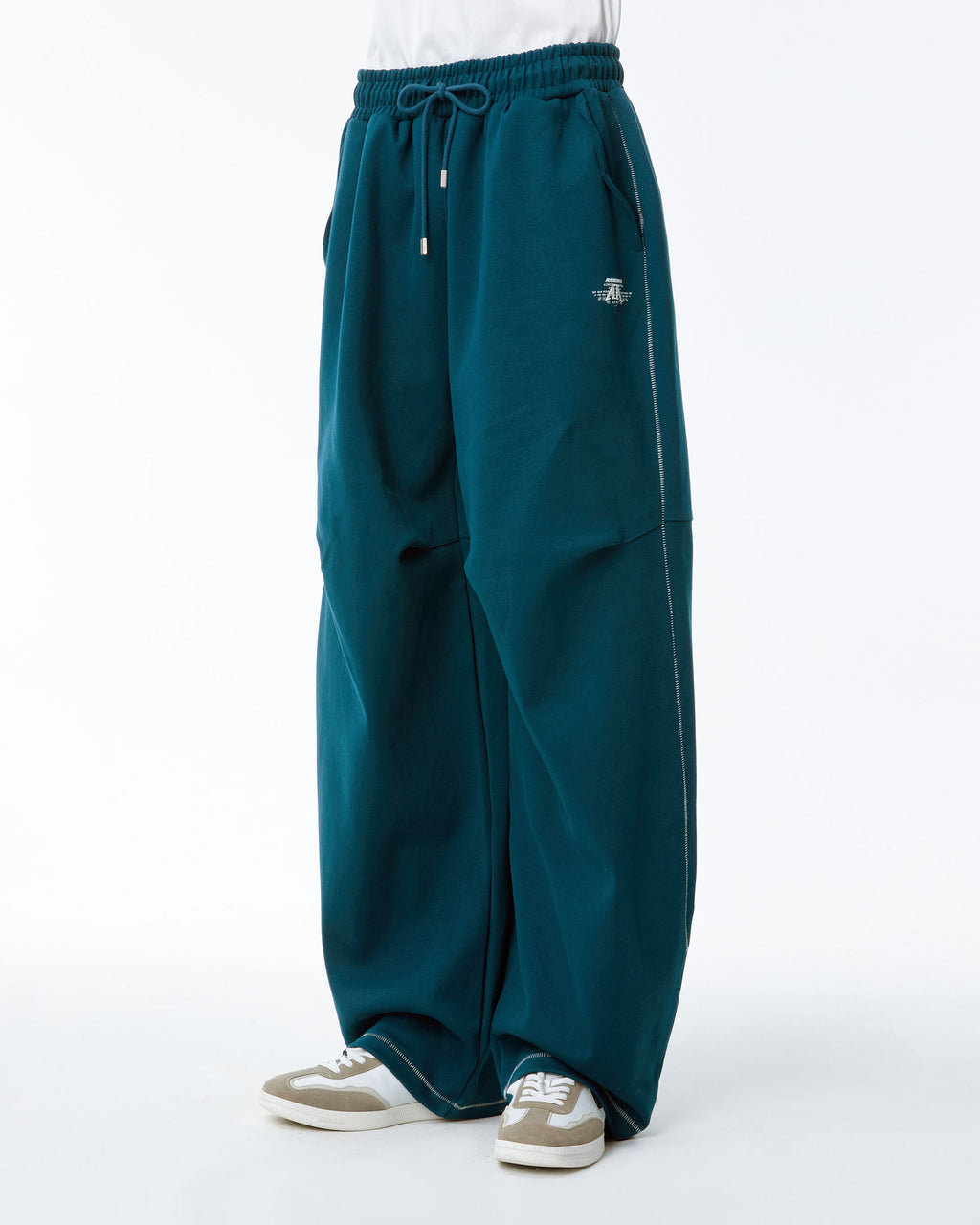 Ader Error - Nolc logo sweatpants (Turquoise) product image 5 | TRAB K-Fashion Australia