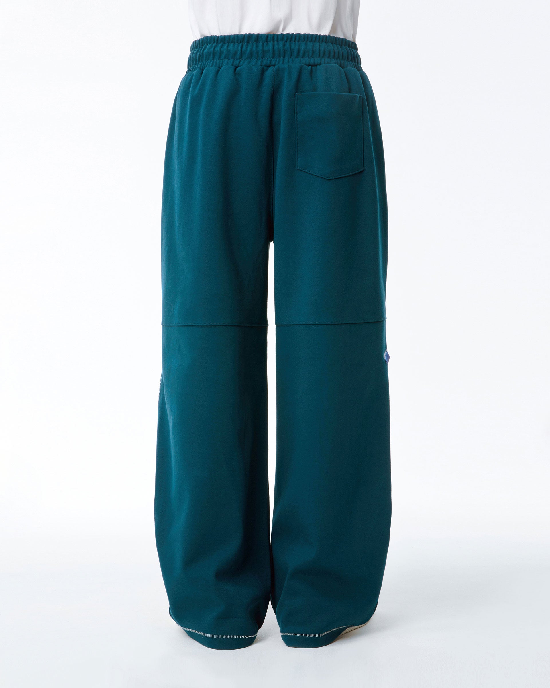 Ader Error - Nolc logo sweatpants (Turquoise) product image 6 | TRAB K-Fashion Australia