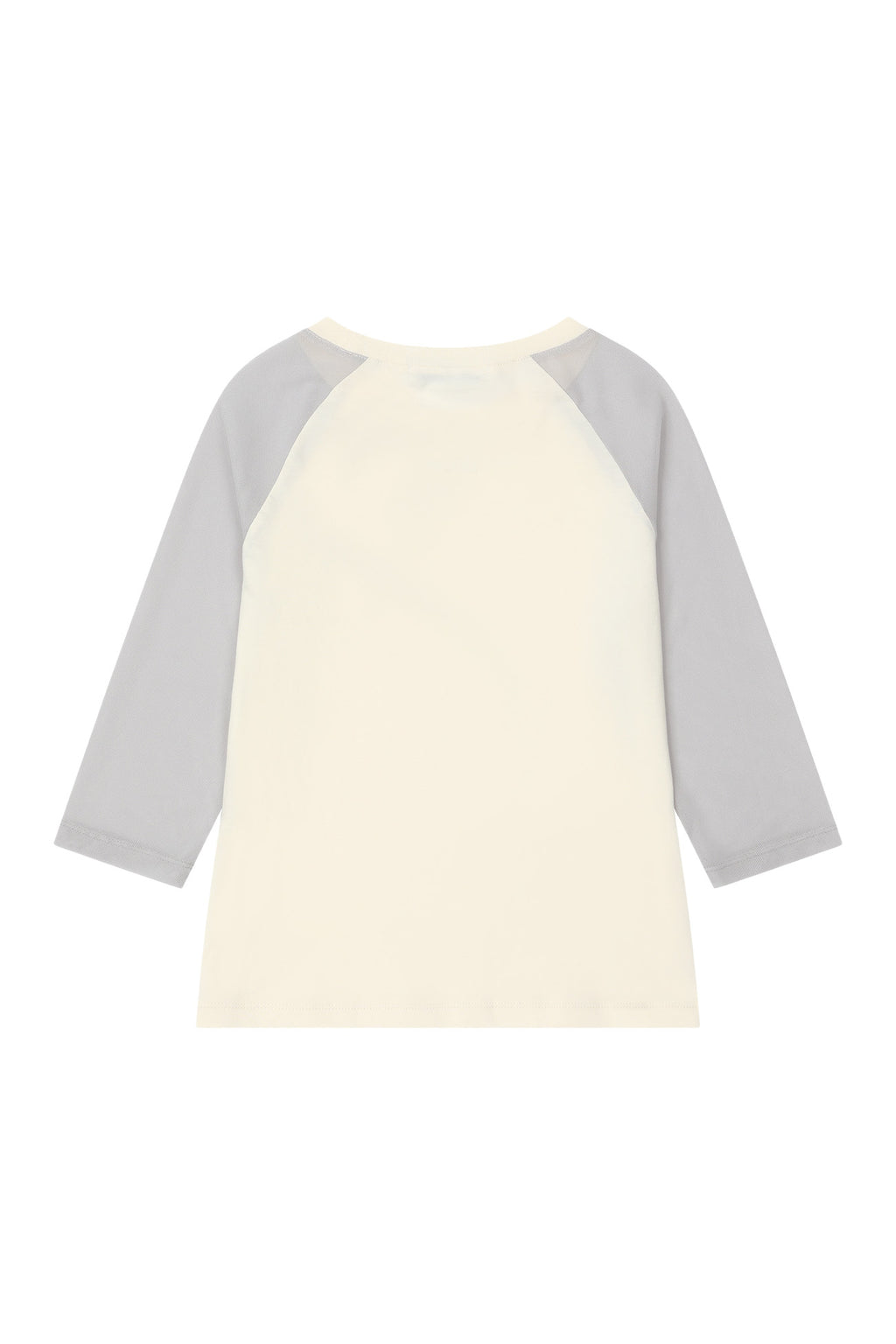 Deinet - Mesh Contrast Raglan Half Sleeve (Light Yellow) product image 11 | TRAB K-Fashion Australia