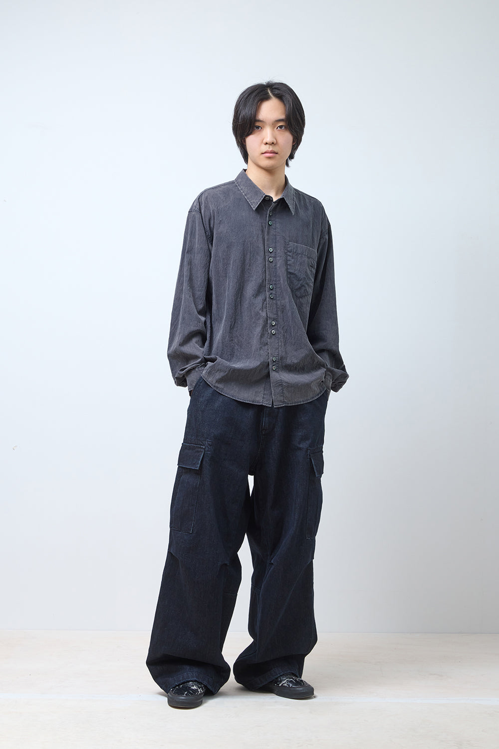 Hatchingroom - LE SSERAFIM x HATCHINGROOM Denim Cargo (Pants) product image 11 | TRAB K-Fashion Australia