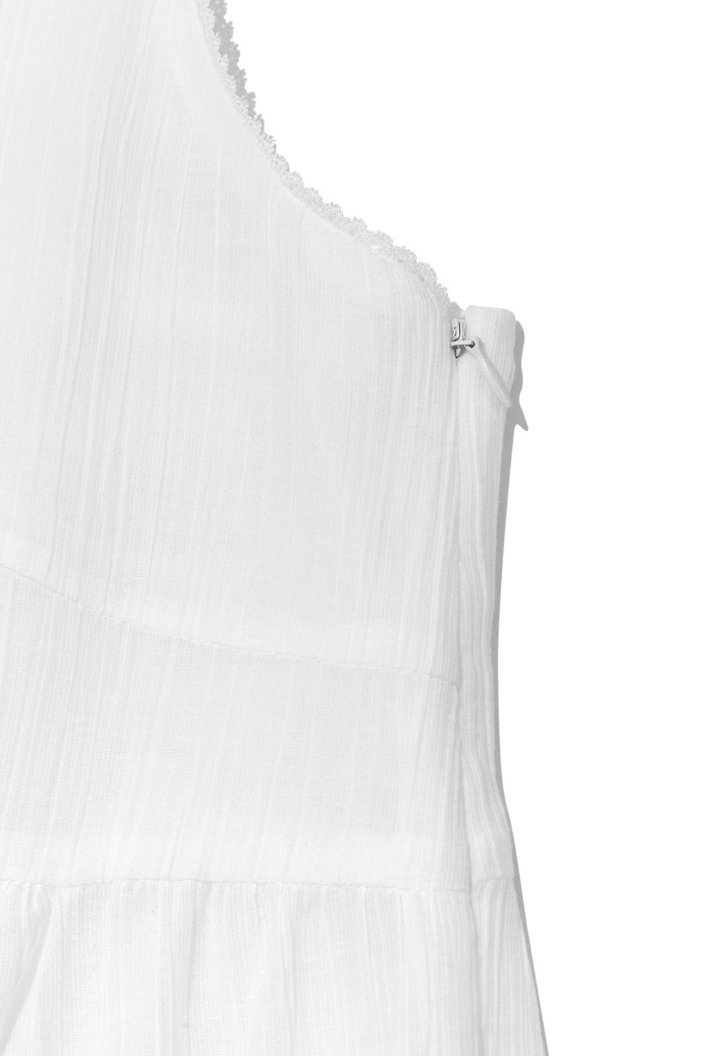 Deinet - [yoon Soap X Deinet] Lace Shirred Dress (White) product image 3 | TRAB K-Fashion Australia