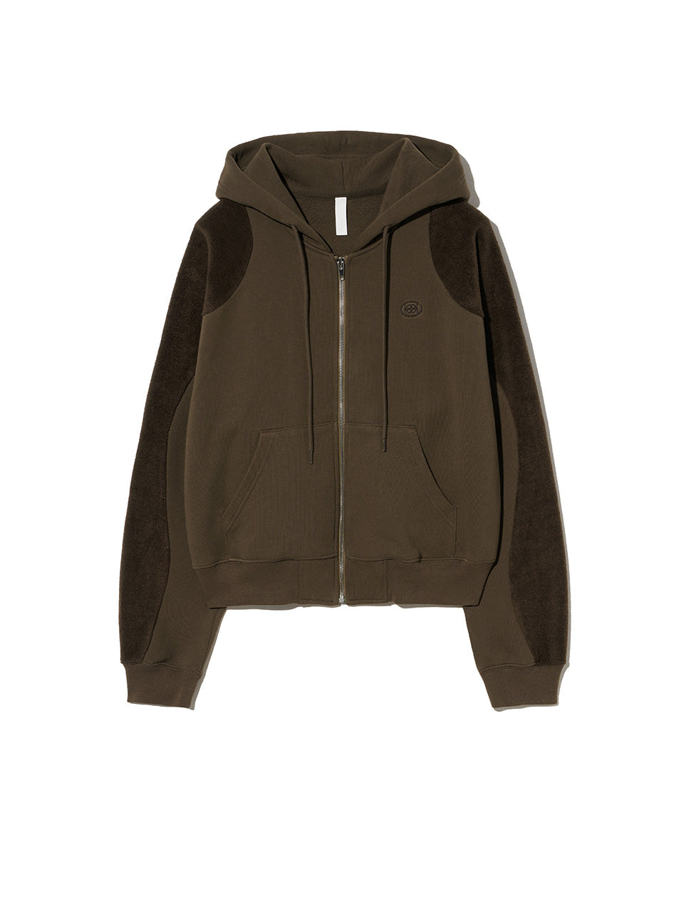 Kijun - Flow Zip-Up Hoodie (Brown) product image 11 | TRAB K-Fashion Australia