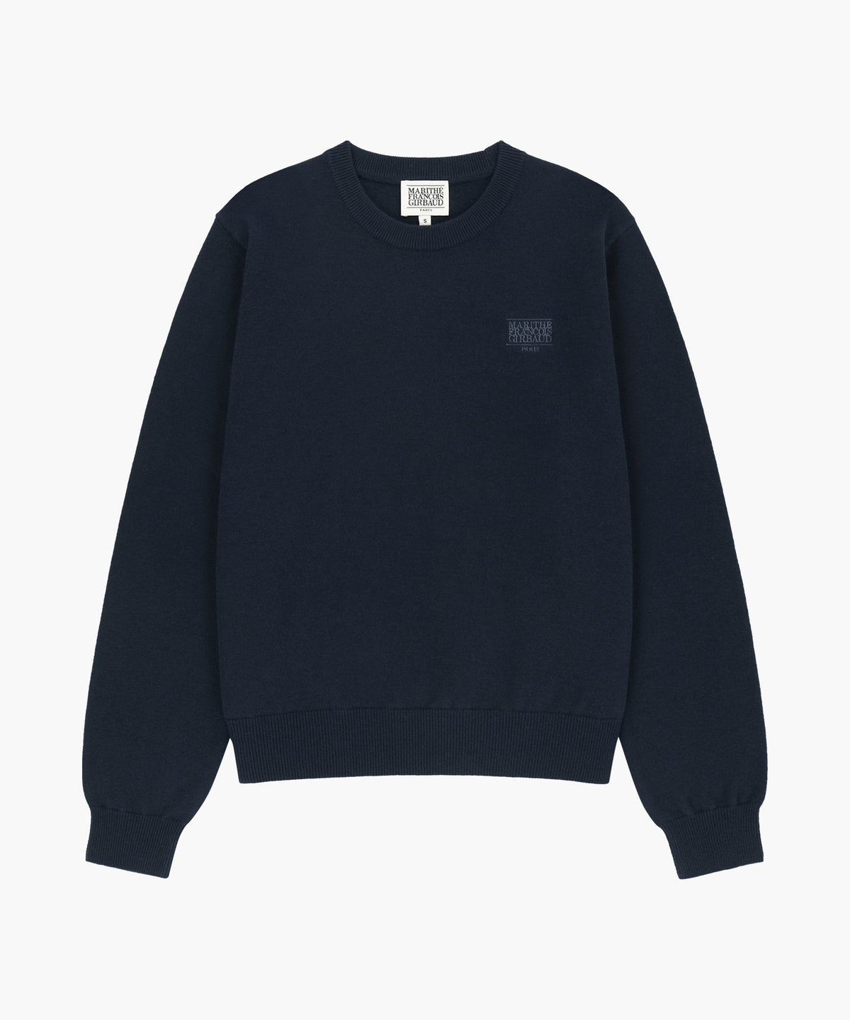 Marithe & Francois Girbaud - Small Classic Logo Knit Pullover (Navy) product image 4 | TRAB K-Fashion Australia