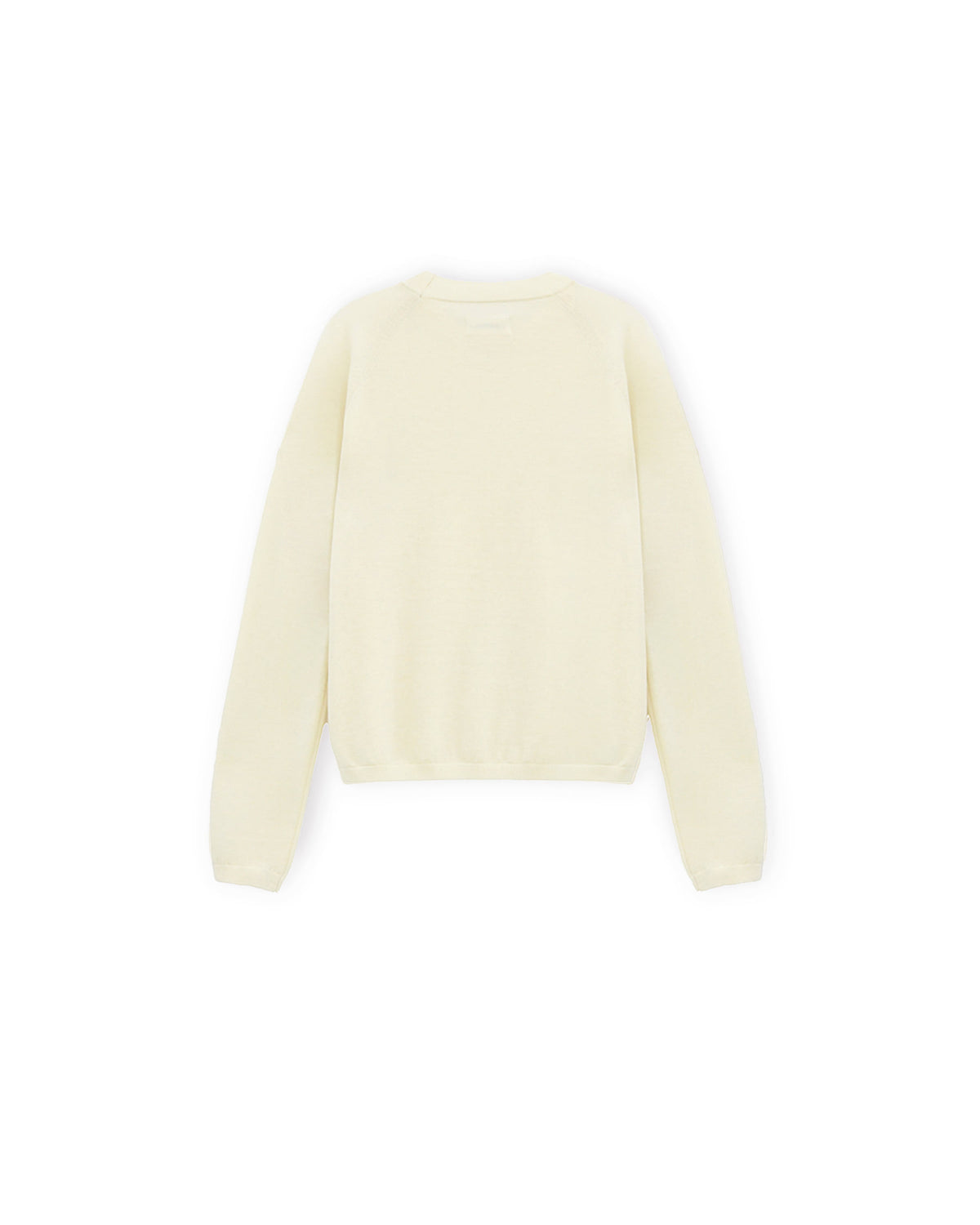 Brownyard - Super Fine Bound Neck Knit (Ivory) product image 5 | TRAB K-Fashion Australia
