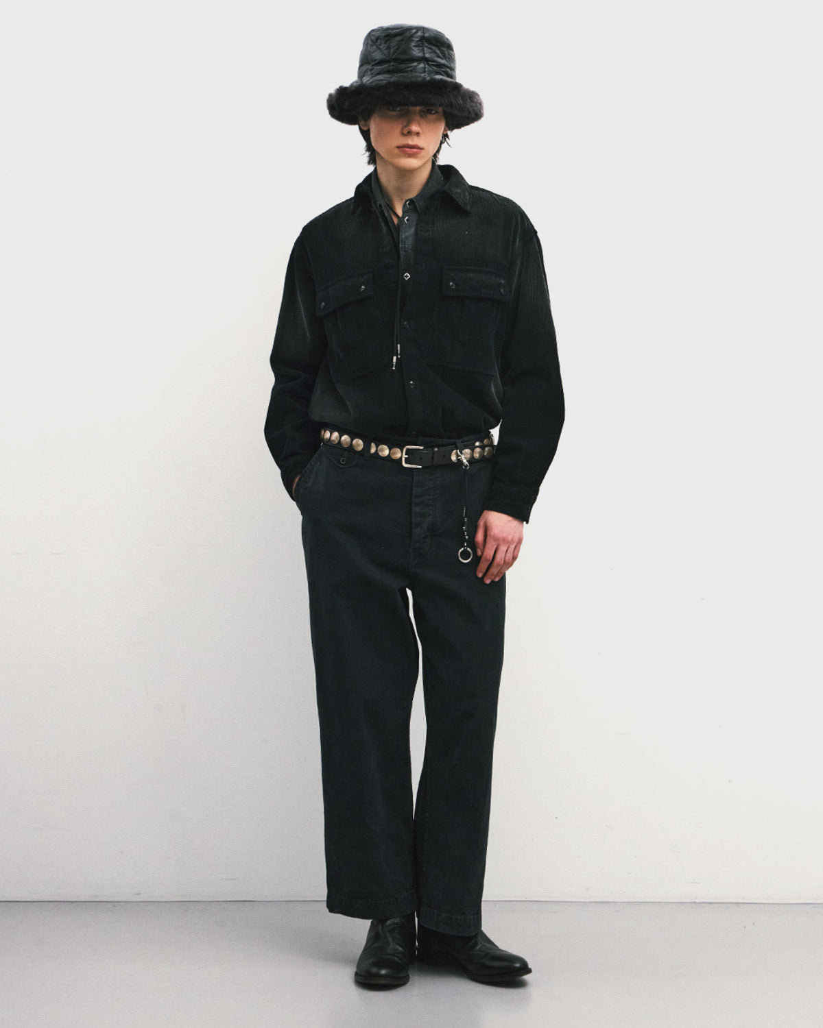 Eastlogue - Army Field Shirts (Fading Black Corduroy) product image 1 | TRAB K-Fashion Australia