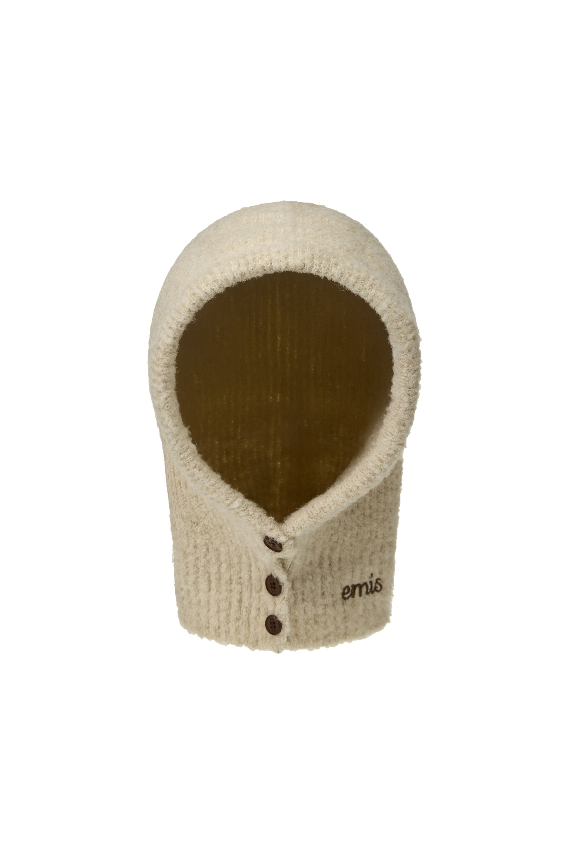 Emis - Button Balaclava (Beige) product image 1 | TRAB K-Fashion Australia