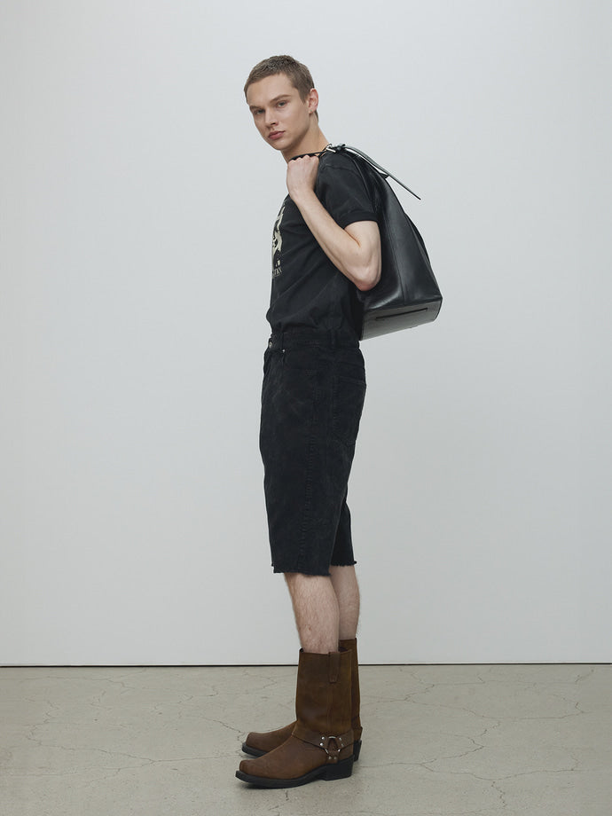 Tonywack - Social Distortion Garment Dyed T-Shirt (Faded Black) product image 3 | TRAB K-Fashion Australia