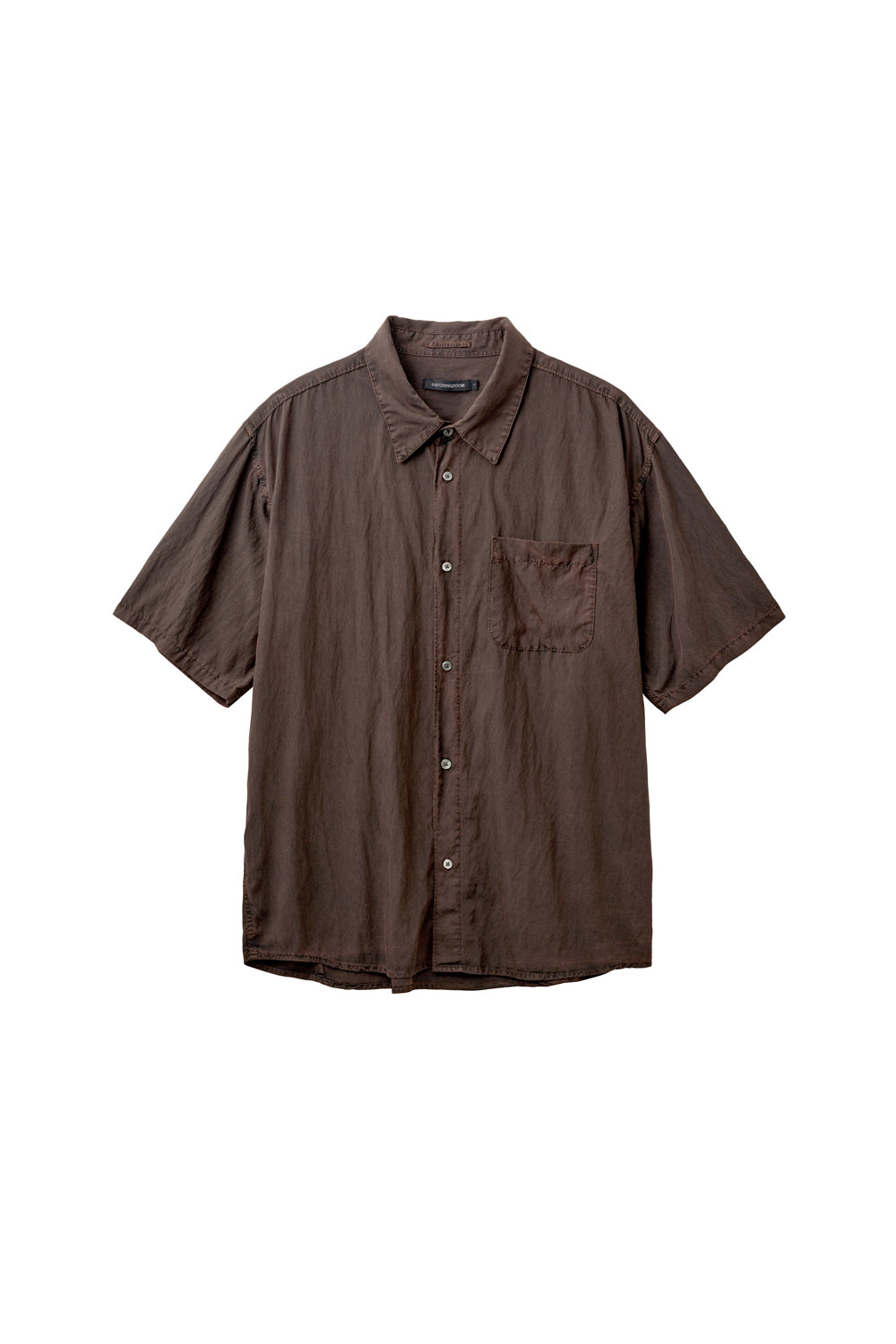 Hatchingroom - Rana Shirt 1/2 (Dark Burgundy) product image 1 | TRAB K-Fashion Australia