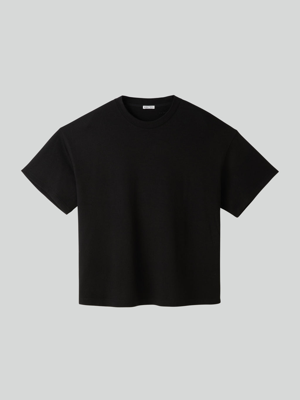 Recto - Back Logo Wool T-Shirt (Black) product image 4 | TRAB K-Fashion Australia