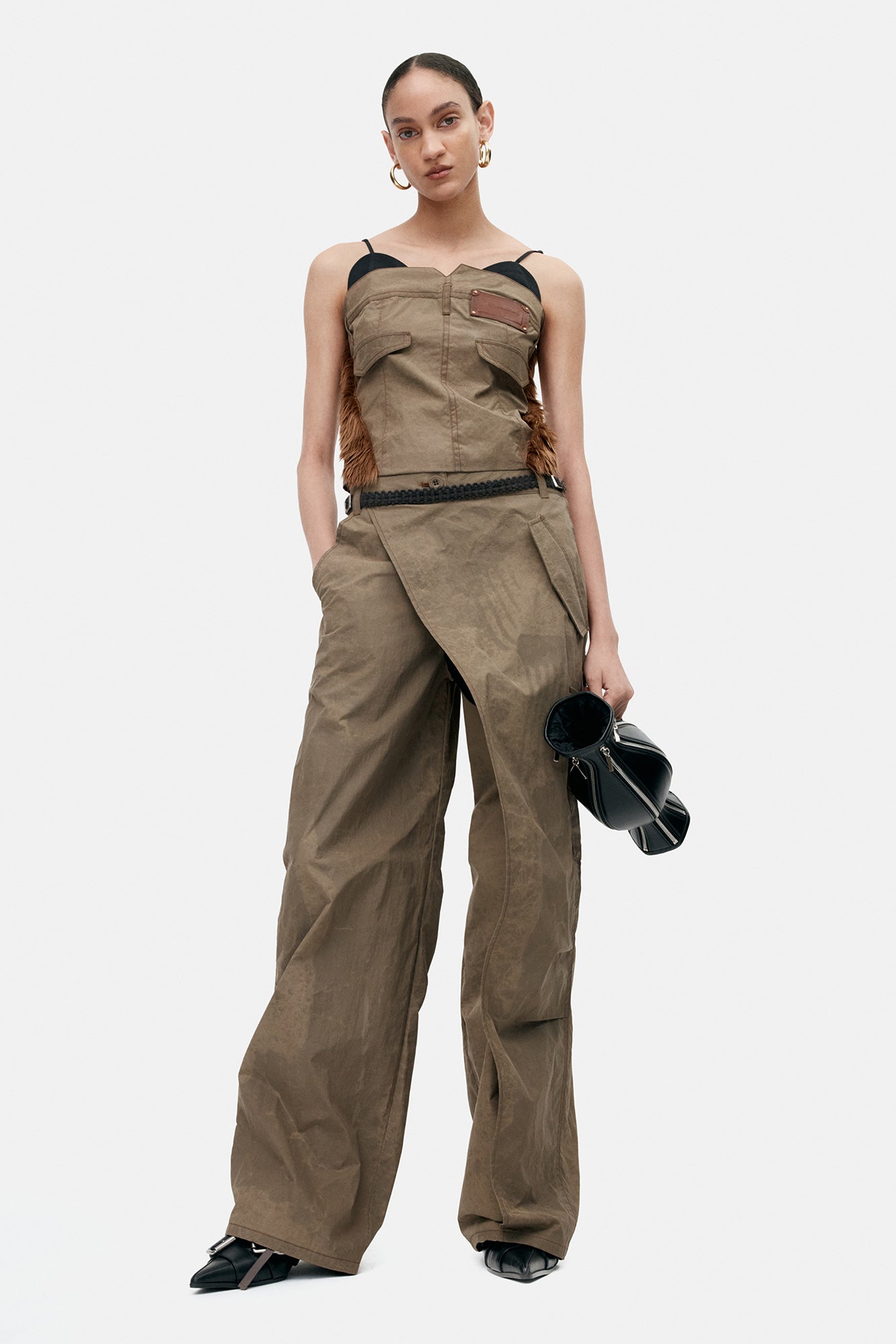 Andersson Bell - Trouser Custom Bustier (Taupe) product image 2 | TRAB K-Fashion Australia