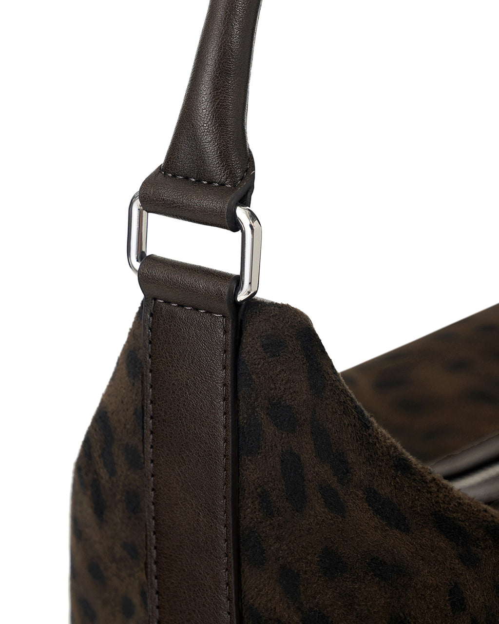 Stand Oil - Mushy Bag (Leopard Maroon) product image 7 | TRAB K-Fashion Australia