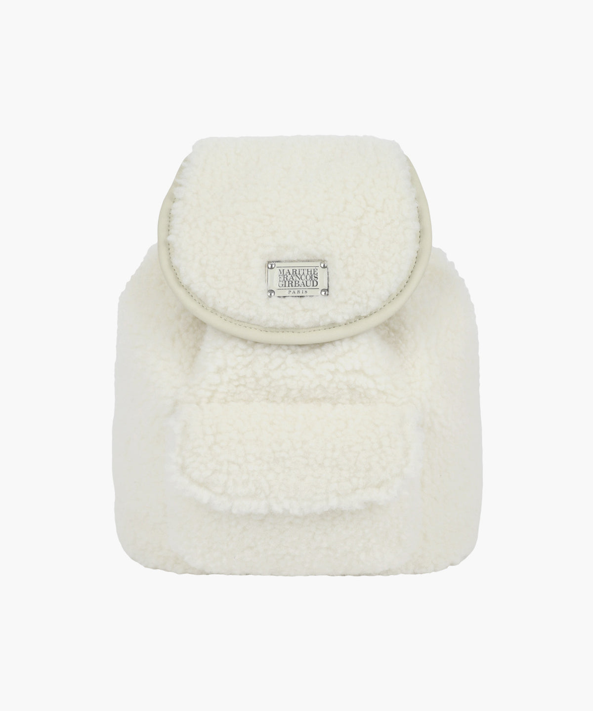 Marithe & Francois Girbaud - Classic Logo Mini Backpack (Ivory) product image 1 | TRAB K-Fashion Australia