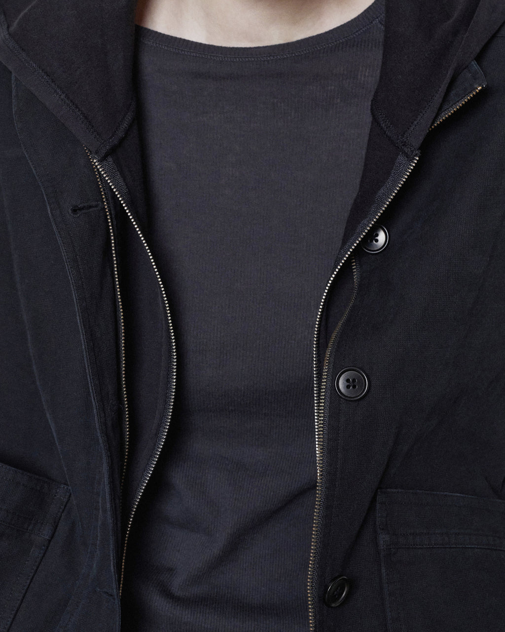 Brownyard - [Pre-Order – Ships September 18] W Washed Explorer Jacket (Black) product image 4 | TRAB K-Fashion Australia