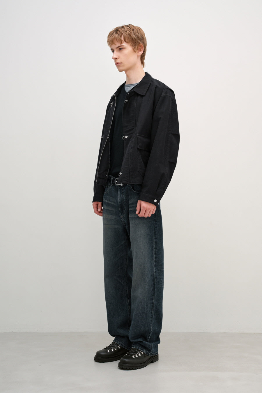 Insilence - Back Satin MK3 Flight Jacket (Black) product image 4 | TRAB K-Fashion Australia