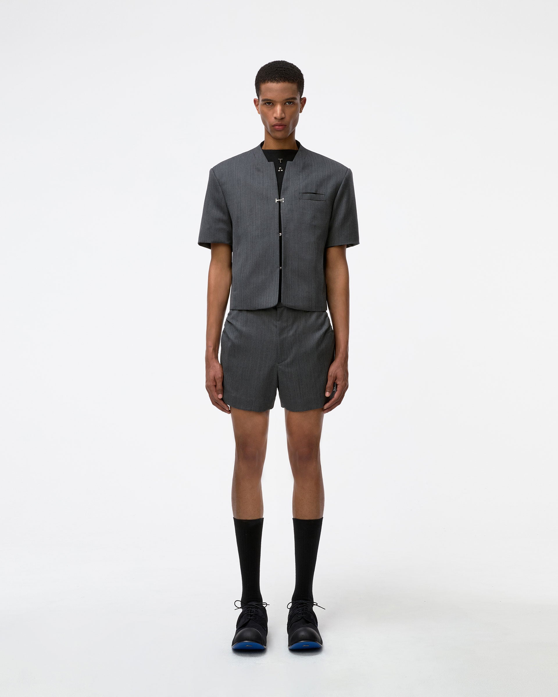 Ader Error - Shorts Product. 91 (Grey) product image 2 | TRAB K-Fashion Australia
