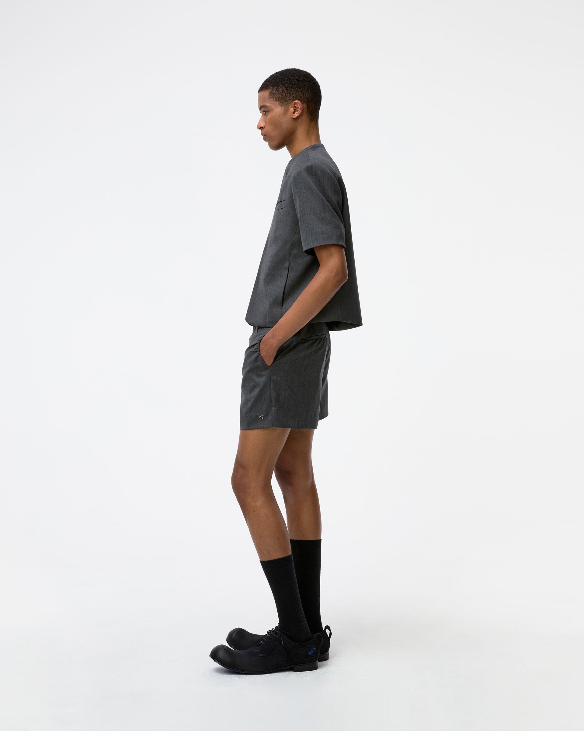 Ader Error - Shorts Product. 91 (Grey) product image 4 | TRAB K-Fashion Australia