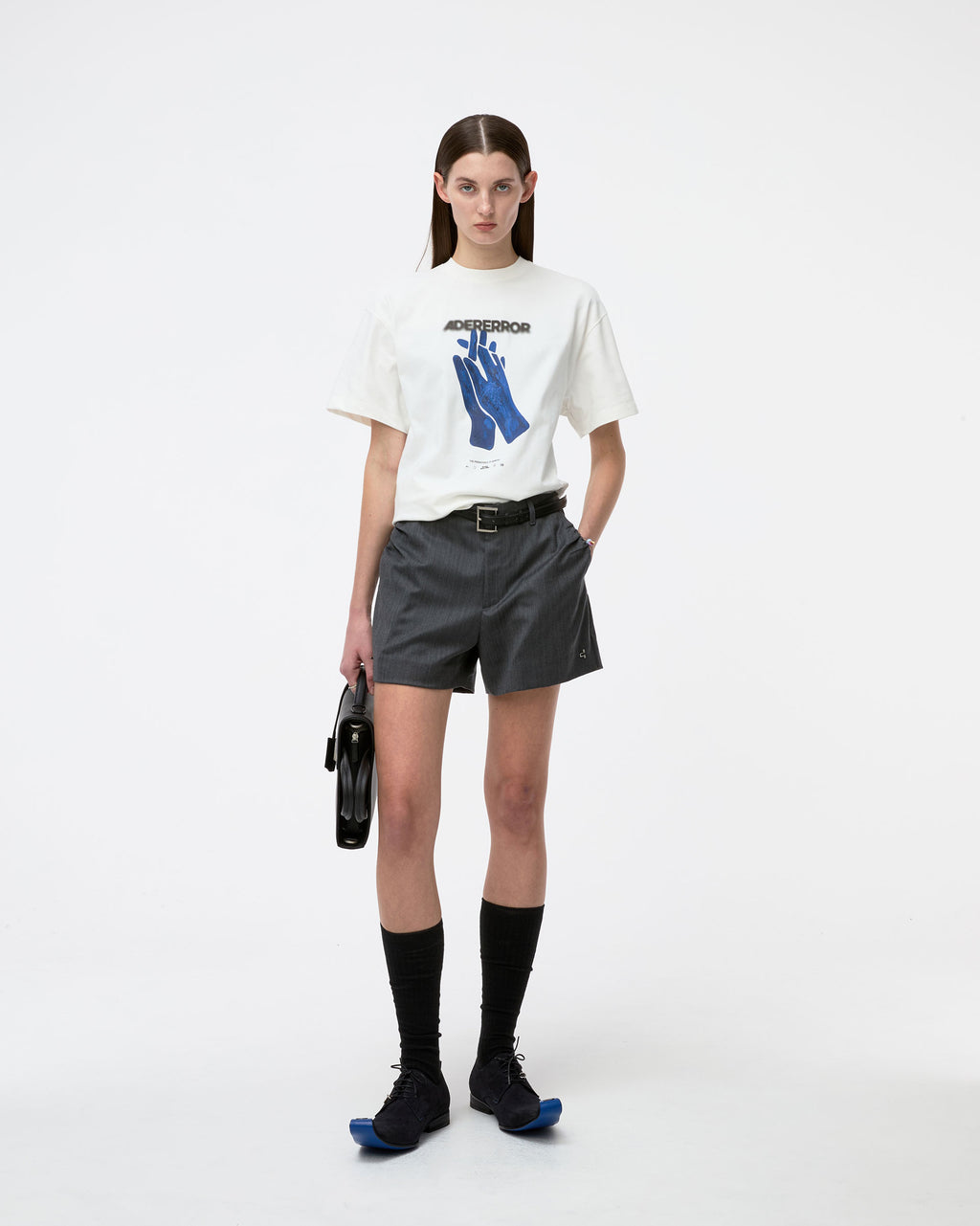 Ader Error - Shorts Product. 91 (Grey) product image 5 | TRAB K-Fashion Australia
