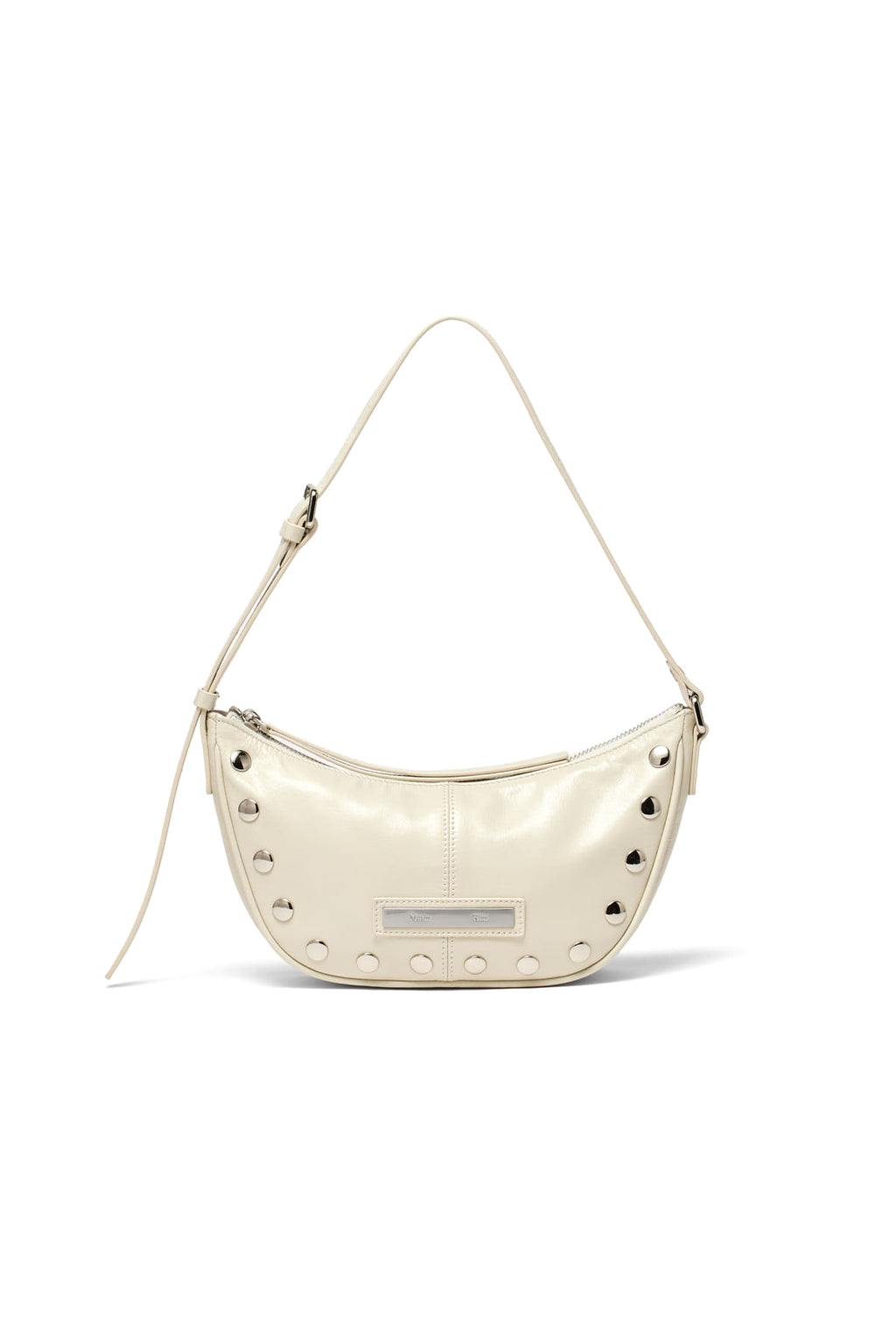 Matin Kim - Stud Leather Shoulder Bag (Silver) product image 6 | TRAB K-Fashion Australia
