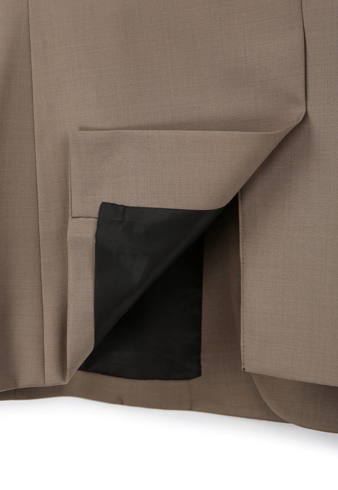 Tonywack - Ray Half-Double Blazer (Musk Beige) product image 11 | TRAB K-Fashion Australia