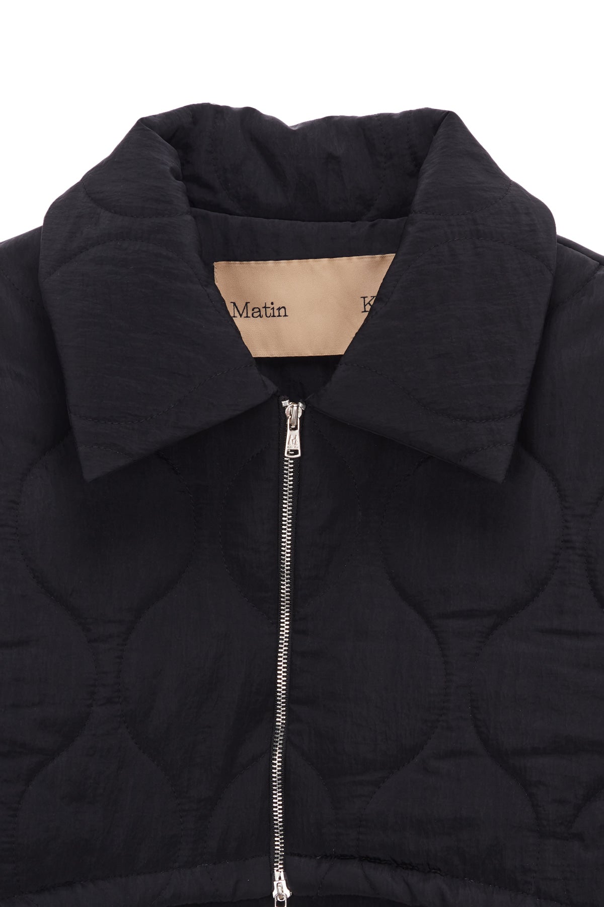 Matin Kim - Bolero Short Padding Jumper (Black) product image 3 | TRAB K-Fashion Australia