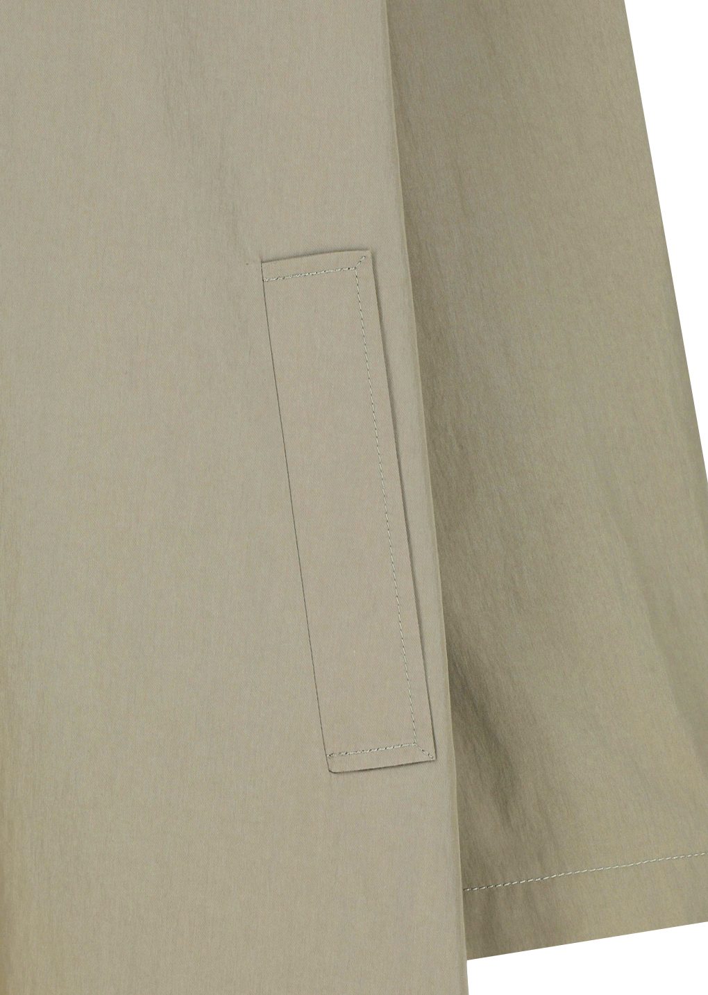 Amomento - [Pre-Order] Cotton nylon shirring coat (Khaki) product image 16 | TRAB K-Fashion Australia