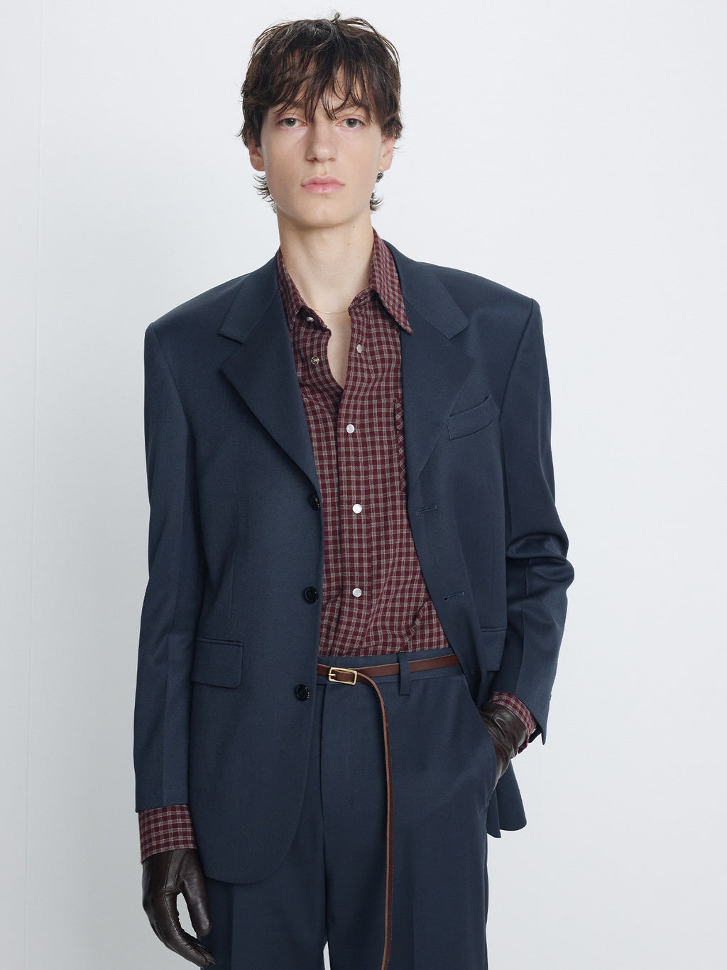 Tonywack - Wool Blend Tailored Blazer (Slate Grey) product image 5 | TRAB K-Fashion Australia